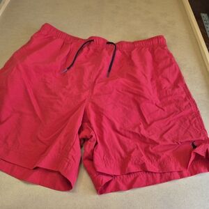 Ralph Lauren Red Swim Trunks 2917